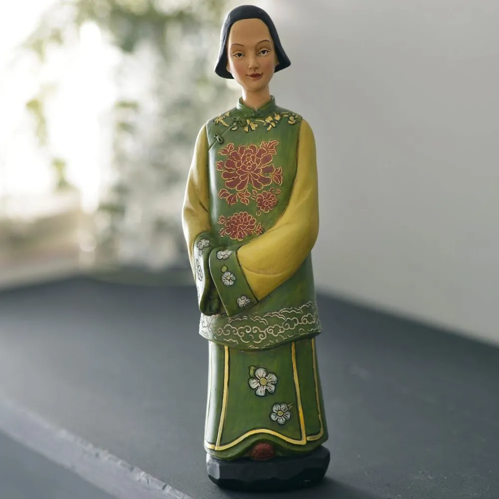 Becquet Statuettes couple vietnamien - CRÉATION< Statuette, Figurine|Décoration