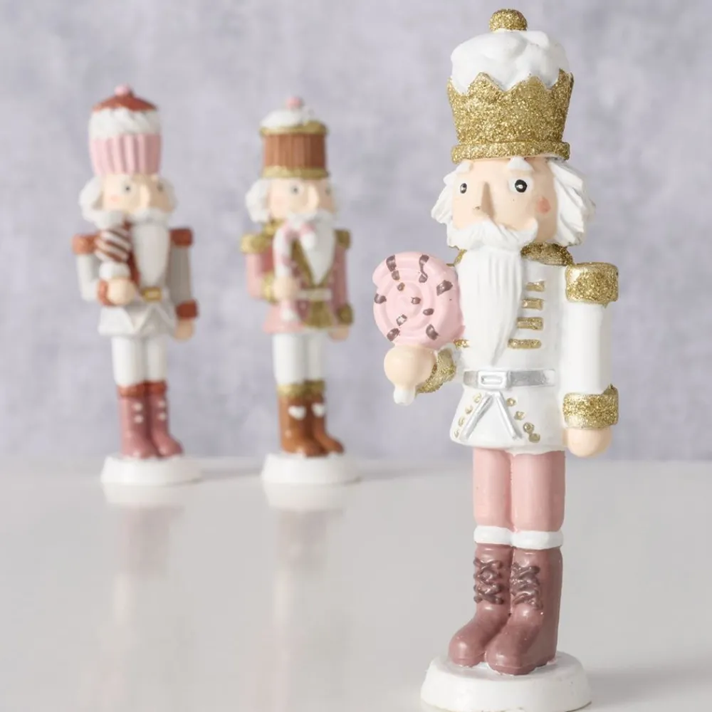 Becquet Statuettes soldats de Noël - Lot de 3< Statuette, Figurine|Décoration