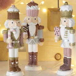 Becquet Statuettes soldats de Noël - Lot de 3< Statuette, Figurine|Décoration