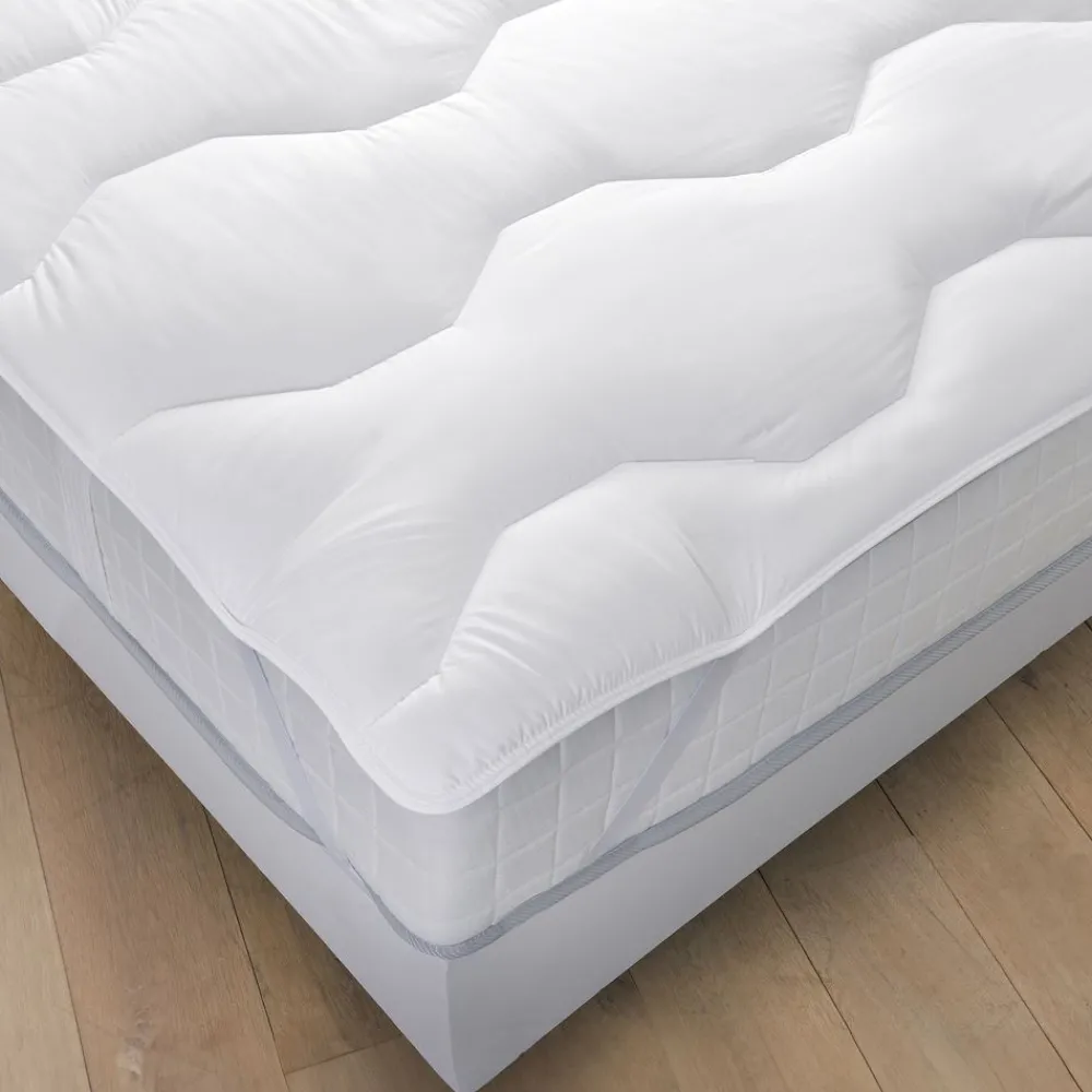 Becquet Surmatelas Dacron® Sérénité antiacarien antibactérien - Moelleux< Surmatelas