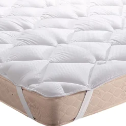 Becquet Surmatelas Microfibre Biomé matelassé 600 g/m² - ANTIACARIEN - SPÉCIAL MATELAS TROP FERME< Surmatelas