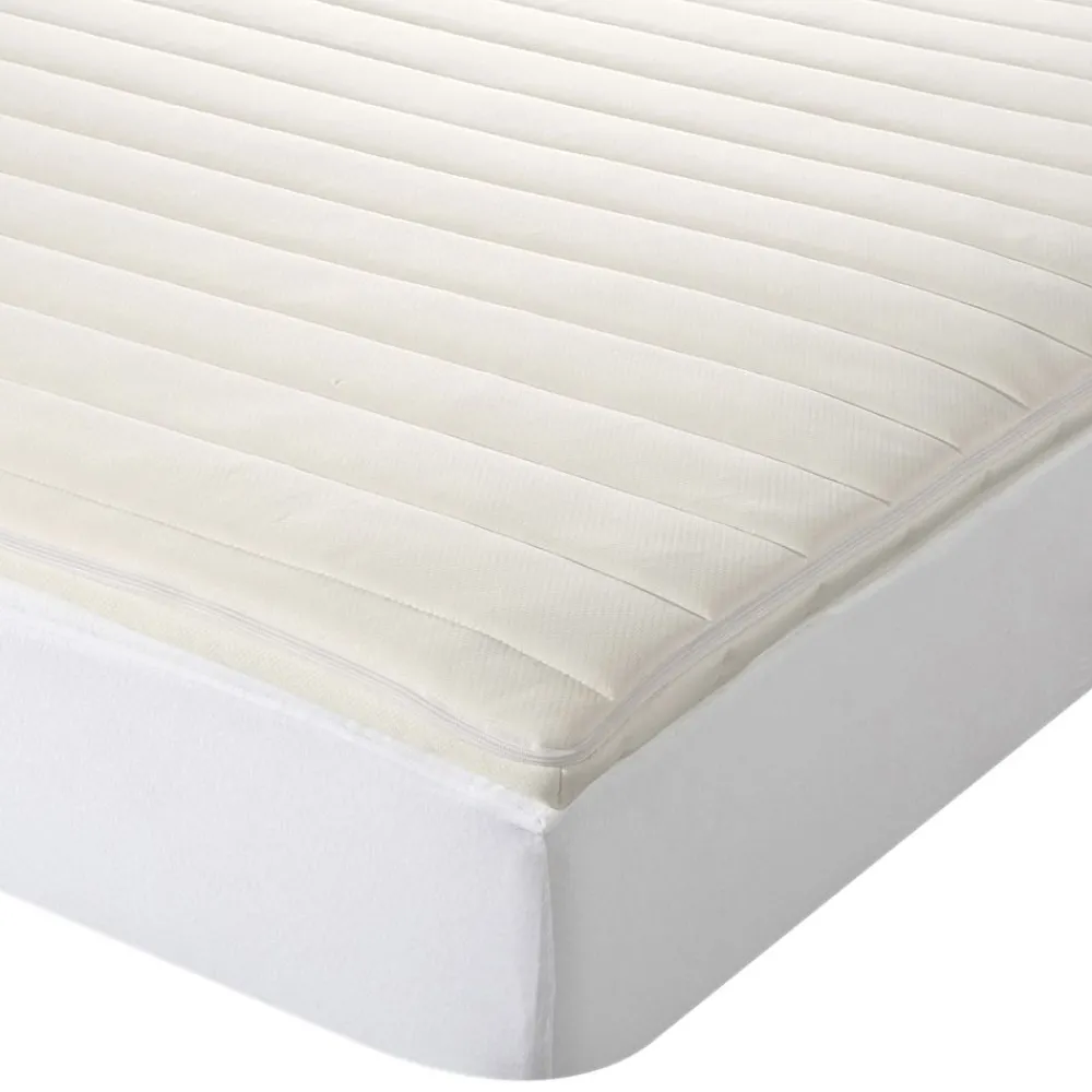 Becquet Surmatelas mémoire de forme + housse - ERGONOMIQUE - accueil moelleux< Surmatelas