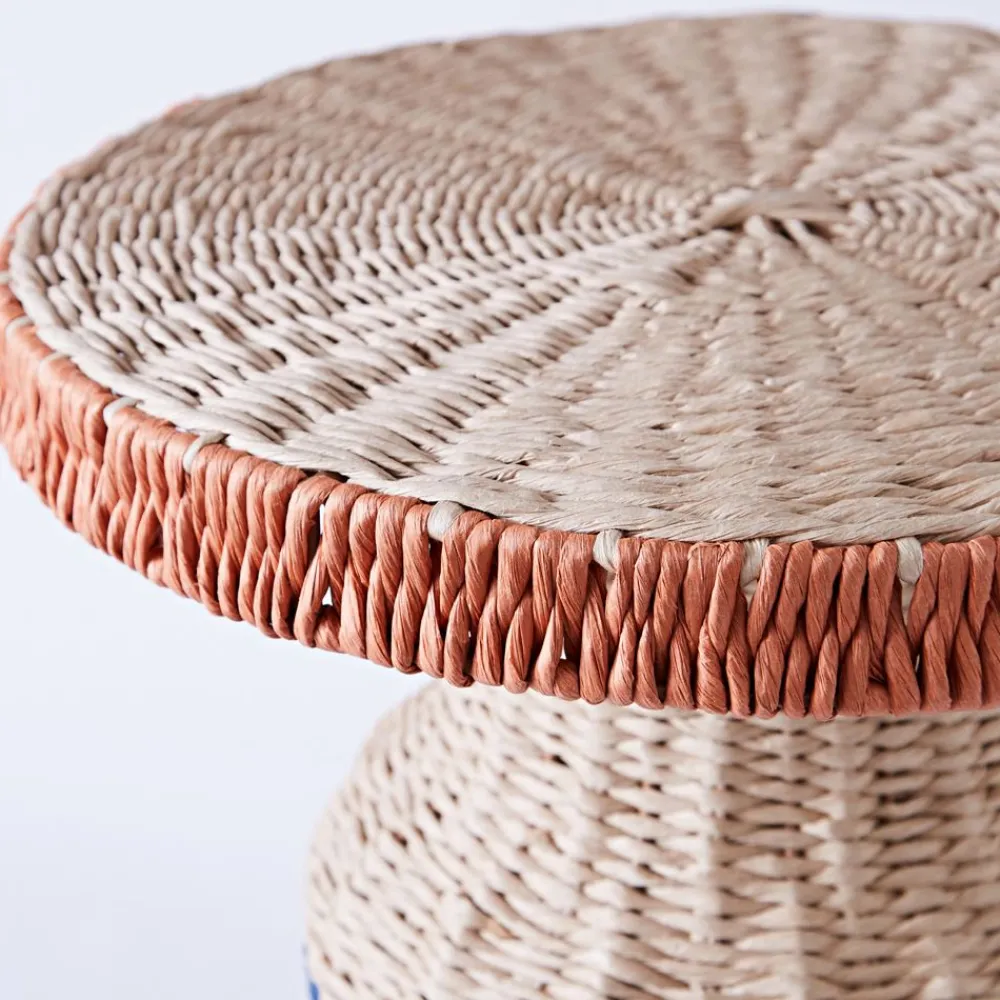 Becquet Table d'appoint tressée< Meuble, Étagère|Décoration