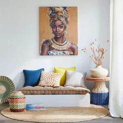 Becquet Tableau femme africaine< Décoration Murale|Décoration