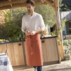 Becquet Tablier de bar en lin< Idées Cuisine|Idées Cuisine