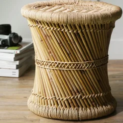 Becquet Tabouret en bambou< Meuble, Étagère|Décoration
