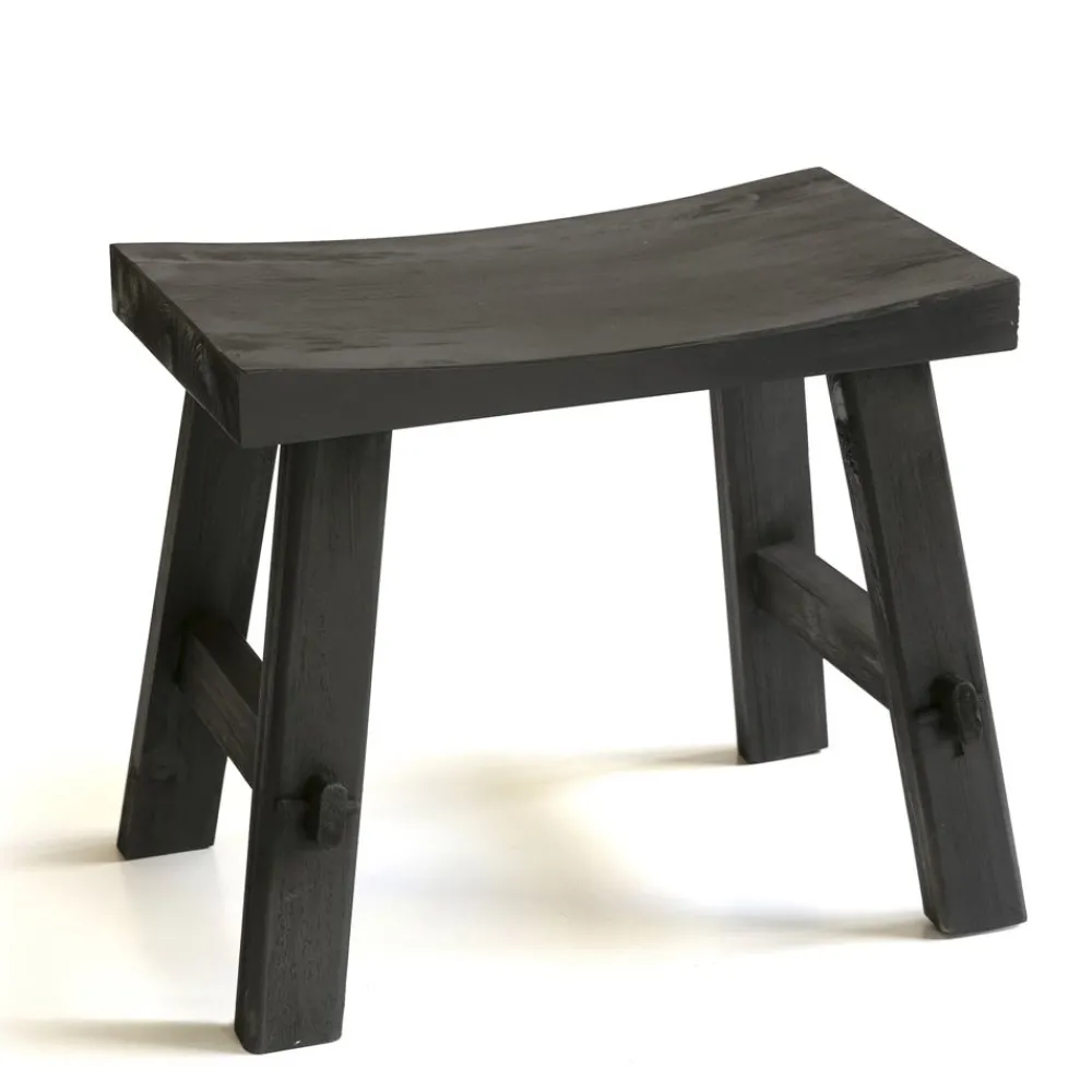 Becquet Tabouret style japonais en bois< Meuble, Étagère|Décoration