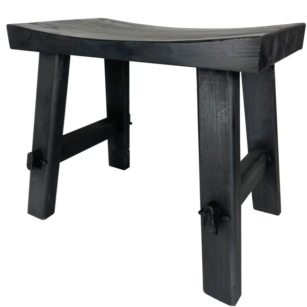 Becquet Tabouret style japonais en bois< Meuble, Étagère|Décoration