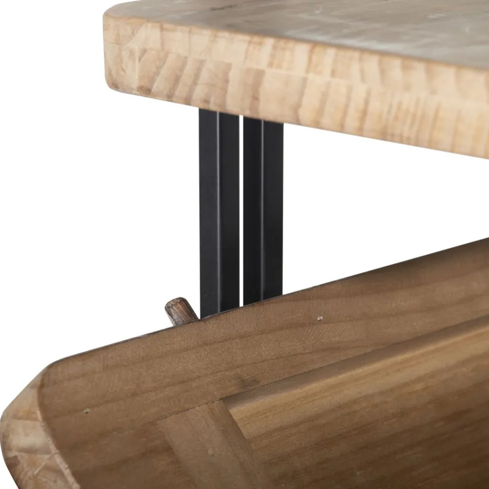 Becquet Étagère à poser bois et métal< Rangement, Gain De Place|Meuble, Étagère