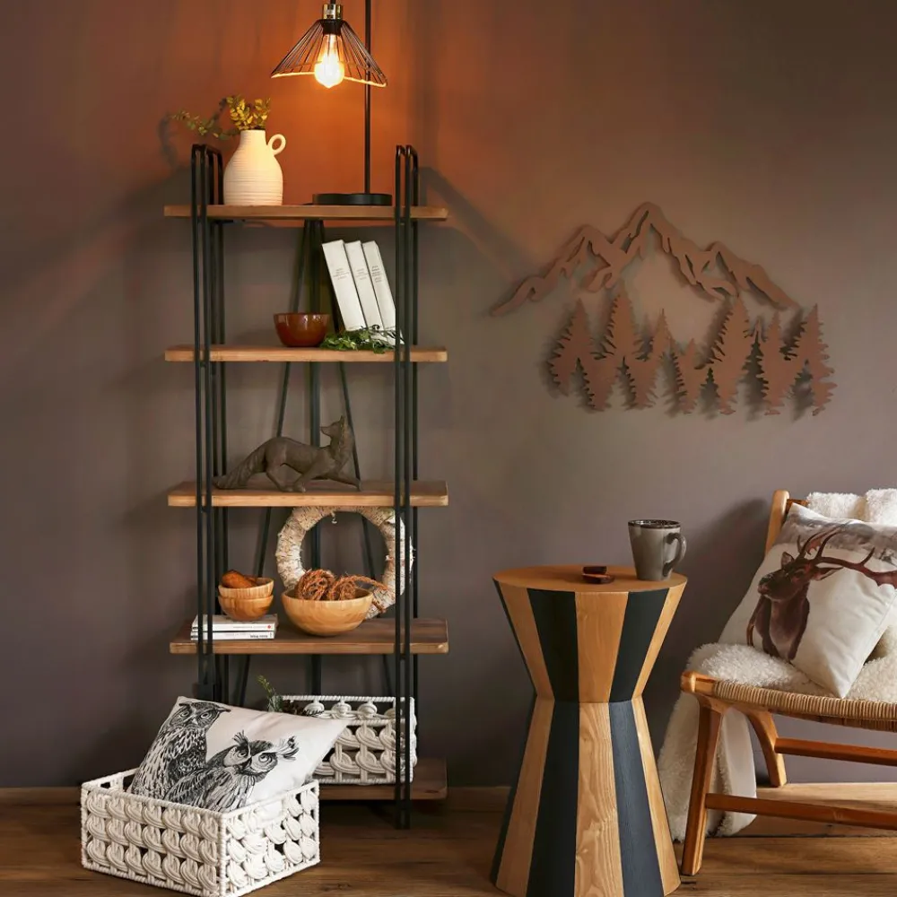 Becquet Étagère à poser bois et métal< Rangement, Gain De Place|Meuble, Étagère