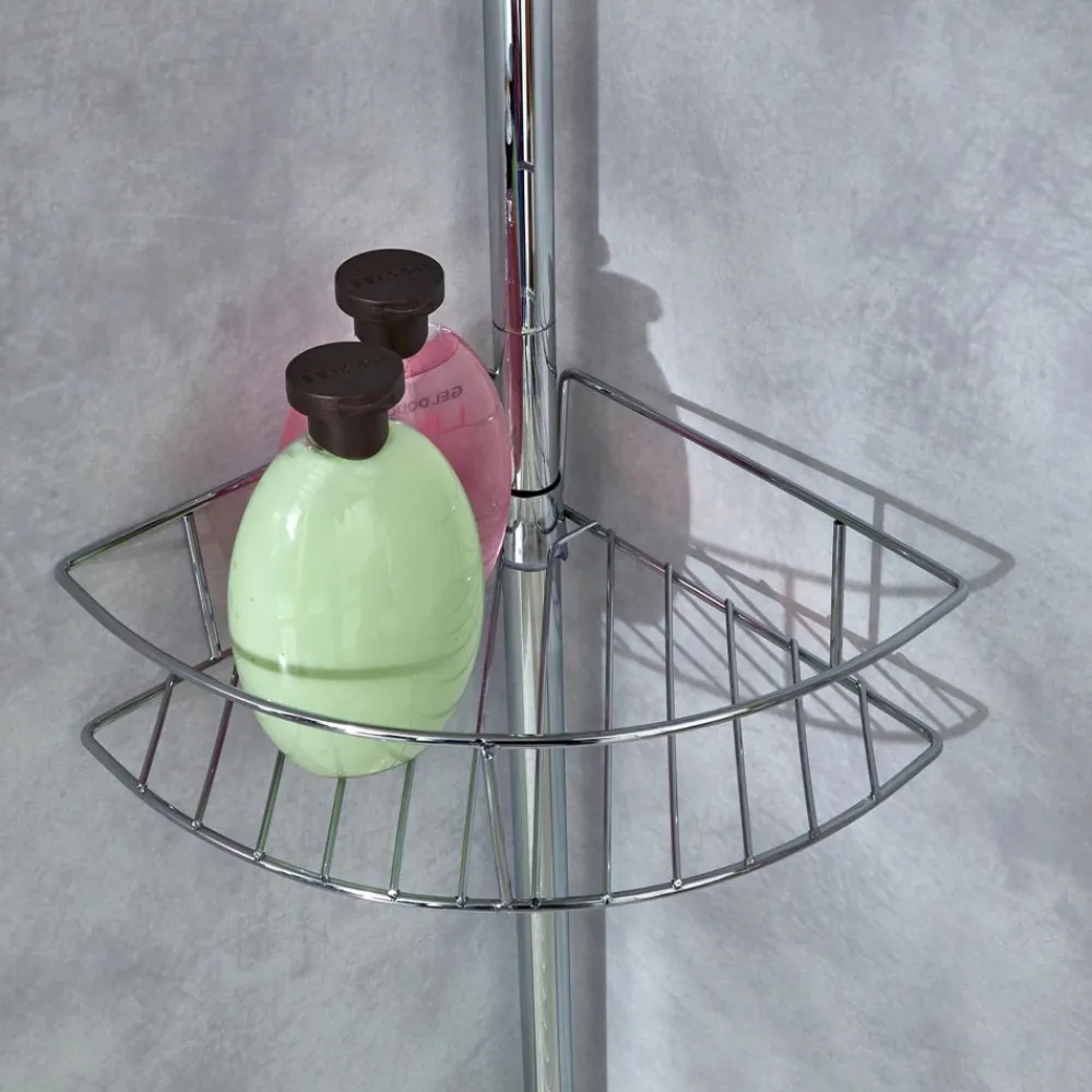 Becquet Étagère de douche télescopique inox< Accessoires De Salle De Bain|Idées Salle De Bain