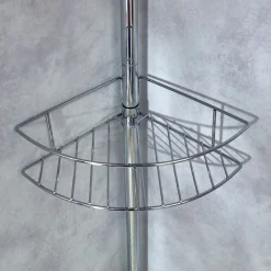 Becquet Étagère de douche télescopique inox< Accessoires De Salle De Bain|Idées Salle De Bain