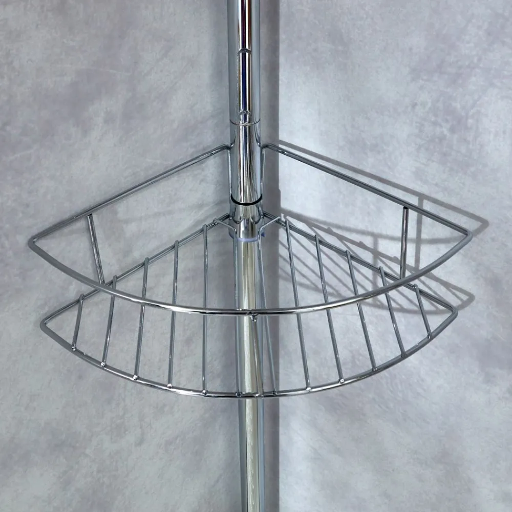 Becquet Étagère de douche télescopique inox< Accessoires De Salle De Bain|Idées Salle De Bain