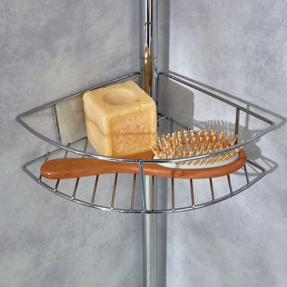Becquet Étagère de douche télescopique inox< Accessoires De Salle De Bain|Idées Salle De Bain