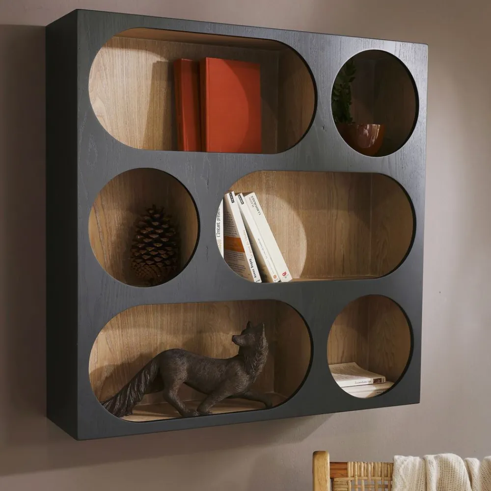 Becquet Étagère murale 6 niches< Rangement, Gain De Place|Meuble, Étagère