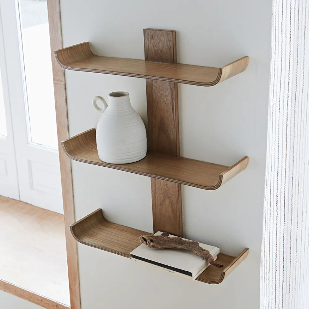 Becquet Étagère murale 3 niveaux< Rangement, Gain De Place|Meuble, Étagère
