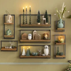 Becquet Étagère murale en bois< Rangement, Gain De Place|Meuble, Étagère