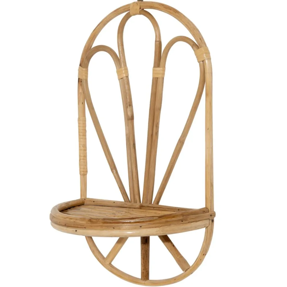 Becquet Étagère murale en rotin< Rangement, Gain De Place|Meuble, Étagère
