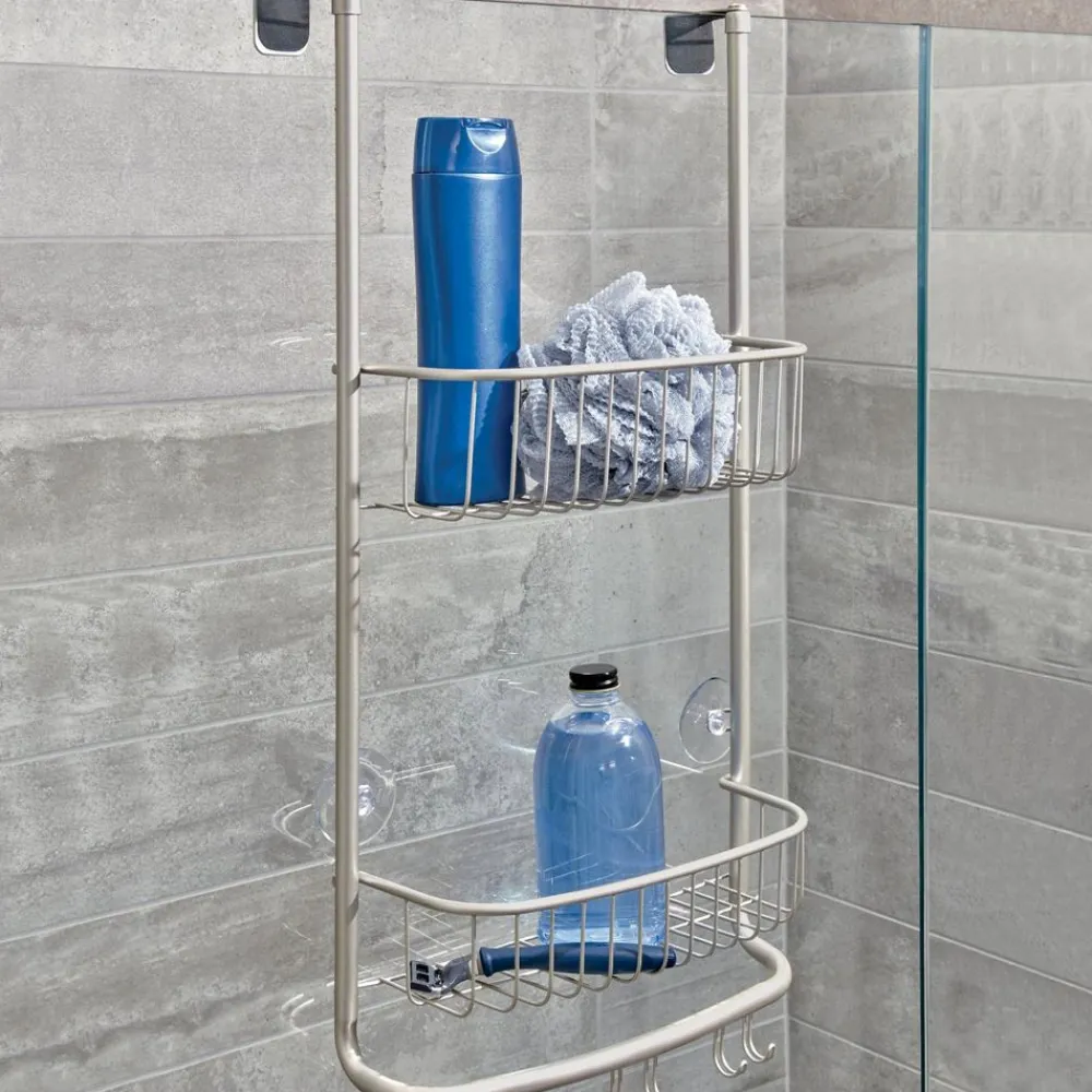Becquet Étagère pour porte de douche< Accessoires De Salle De Bain|Idées Salle De Bain