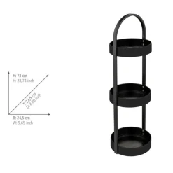 Becquet Étagère salle de bain 3 niveaux< Accessoires De Salle De Bain|Idées Salle De Bain