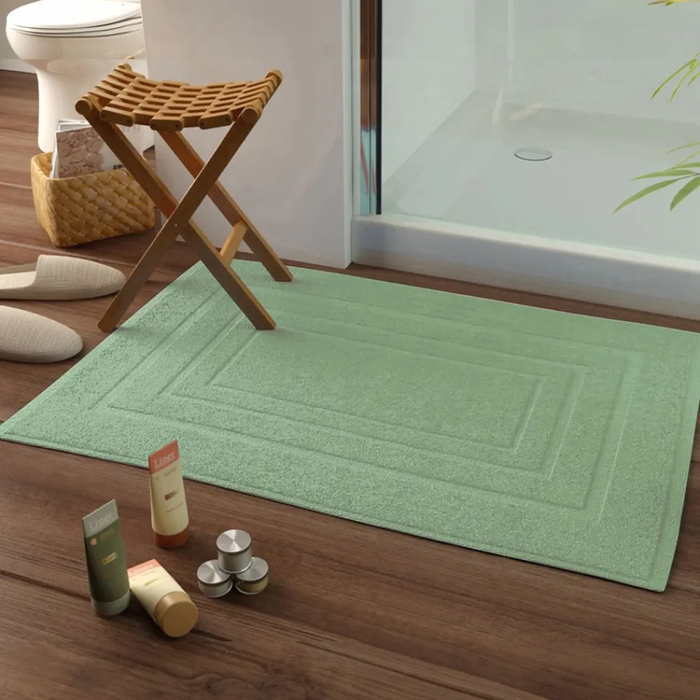 Becquet Tapis de bain - COTON BIO - 900 g/m²< Tapis De Bain, Tapis De Douche