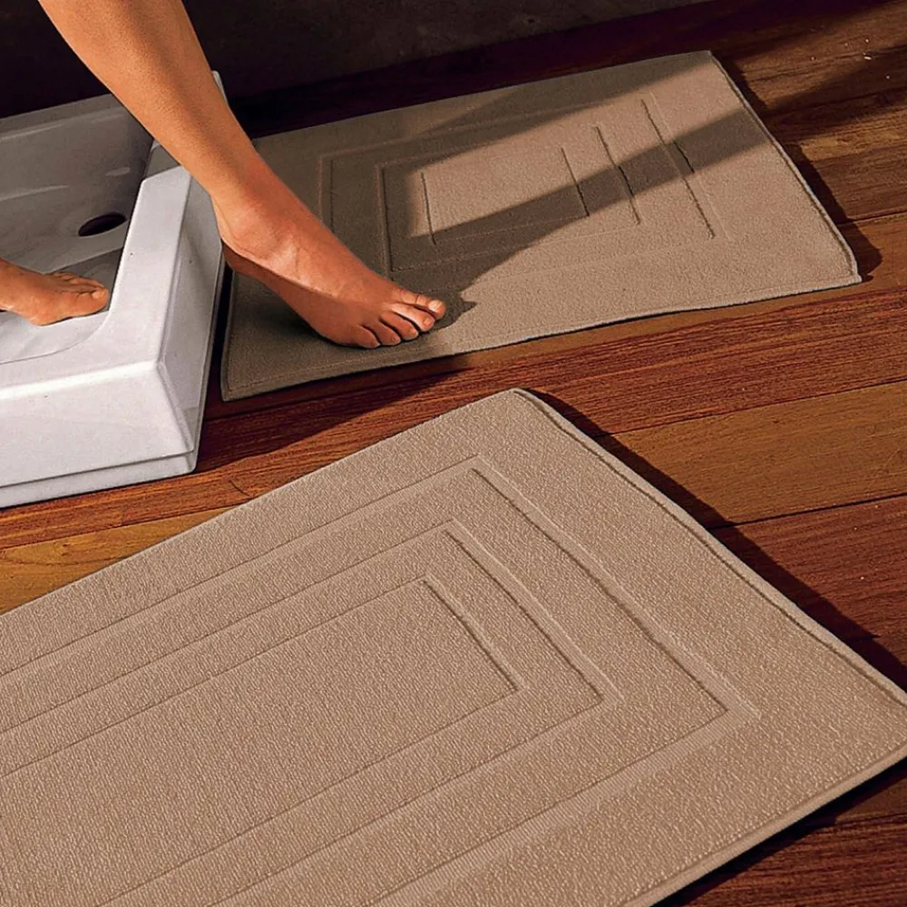 Becquet Tapis de bain - COTON BIO - 900 g/m²< Tapis De Bain, Tapis De Douche