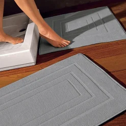 Becquet Tapis de bain - COTON BIO - 900 g/m²< Tapis De Bain, Tapis De Douche