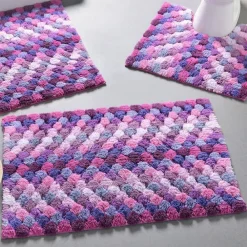Becquet Tapis de bain boules en relief - 1600 g/m²< Les Matières