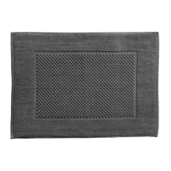 Becquet Tapis de bain coton jeu de reliefs - 800 g/m² - Lot de 2< Tapis De Bain, Tapis De Douche|Les Matières