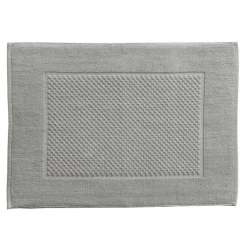 Becquet Tapis de bain coton jeu de reliefs - 800 g/m² - Lot de 2< Tapis De Bain, Tapis De Douche|Les Matières