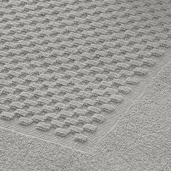 Becquet Tapis de bain coton jeu de reliefs - 800 g/m² - Lot de 2< Tapis De Bain, Tapis De Douche|Les Matières