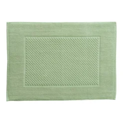 Becquet Tapis de bain coton jeu de reliefs - 800 g/m² - Lot de 2< Tapis De Bain, Tapis De Douche|Les Matières