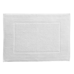 Becquet Tapis de bain coton jeu de reliefs - 800 g/m² - Lot de 2< Tapis De Bain, Tapis De Douche|Les Matières