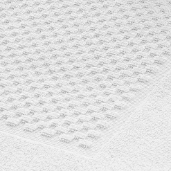 Becquet Tapis de bain coton jeu de reliefs - 800 g/m² - Lot de 2< Tapis De Bain, Tapis De Douche|Les Matières