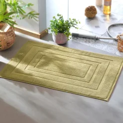 Becquet Tapis de bain coton LAURÉAT LUXE - 900 g/m²< Tapis De Bain, Tapis De Douche|Les Matières