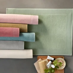 Becquet Tapis de bain coton modal - Doux et absorbant< Tapis De Bain, Tapis De Douche|Les Matières