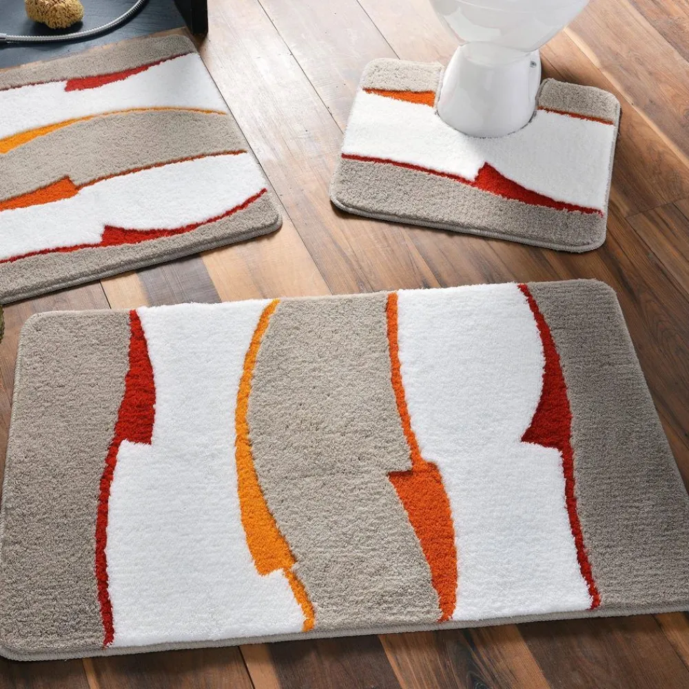 Becquet Tapis de bain décor graphique - 1700 g/m²< Tapis De Bain, Tapis De Douche