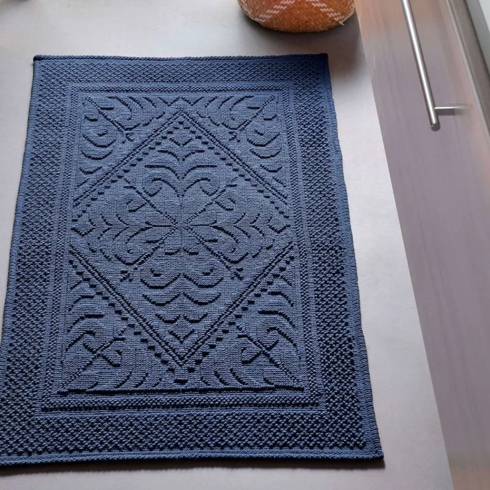 Becquet Tapis de bain décor jacquard - 1500 g/m²< Beauté, Bien-Être|Beauté, Bien-Être