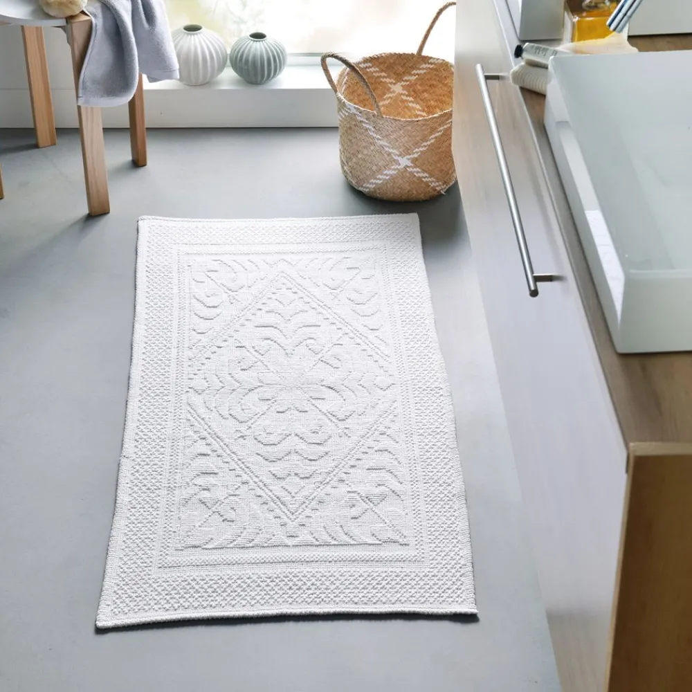 Becquet Tapis de bain décor jacquard - 1500 g/m²< Beauté, Bien-Être|Beauté, Bien-Être
