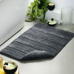 Becquet Tapis de bain double face - CRÉATION - 1950 g/m²< Tapis De Bain, Tapis De Douche|Les Matières