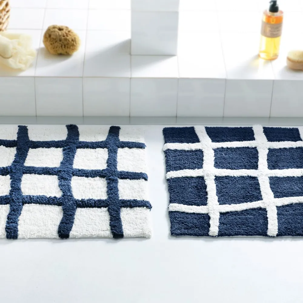 Becquet Tapis de bain effet mosaïque - 1870 g/m² - CRÉATION< Tapis De Bain, Tapis De Douche