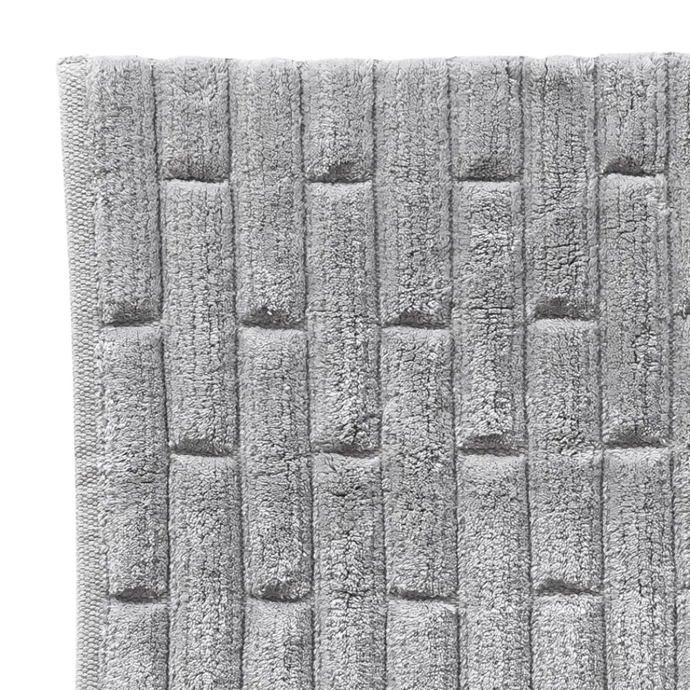 Becquet Tapis de bain en coton antidérapant motif briques< Tapis De Bain, Tapis De Douche|Les Matières