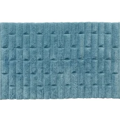 Becquet Tapis de bain en coton antidérapant motif briques< Tapis De Bain, Tapis De Douche|Les Matières