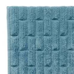 Becquet Tapis de bain en coton antidérapant motif briques< Tapis De Bain, Tapis De Douche|Les Matières