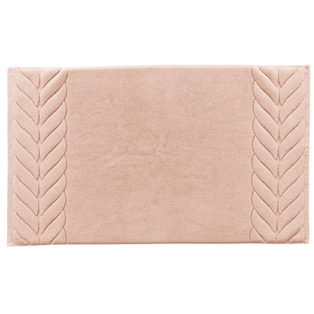 Becquet Tapis de bain en coton motif tresse< Tapis De Bain, Tapis De Douche|Les Matières