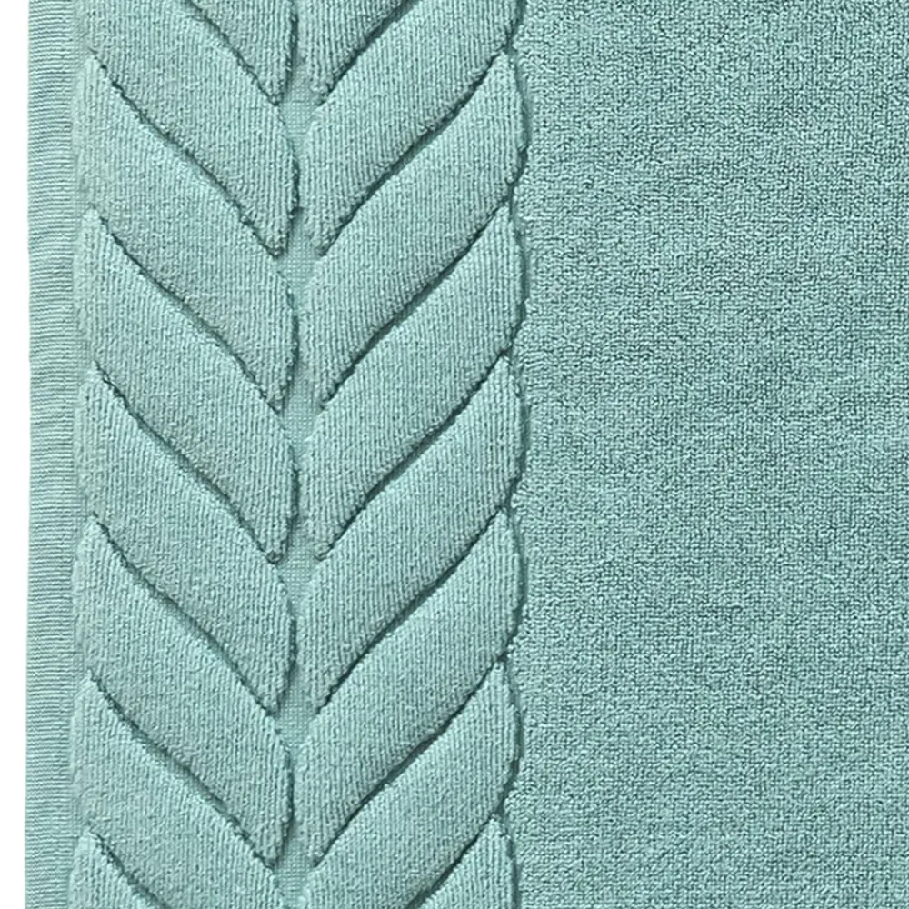 Becquet Tapis de bain en coton motif tresse< Tapis De Bain, Tapis De Douche|Les Matières