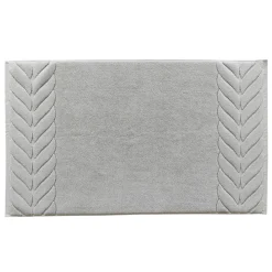 Becquet Tapis de bain en coton motif tresse< Tapis De Bain, Tapis De Douche|Les Matières