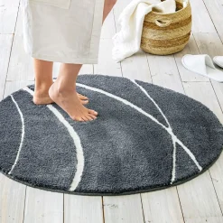 Becquet Tapis de bain forme galet - CRÉATION< Tapis De Bain, Tapis De Douche