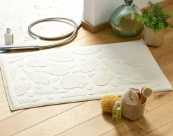 Becquet Tapis de bain motif coquillage - 800 g/m²< Tapis De Bain, Tapis De Douche