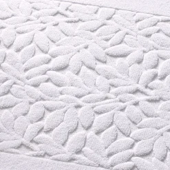 Becquet Tapis de bain, motif feuillage - 800 g/m²< Tapis De Bain, Tapis De Douche|Les Matières